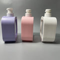 Cosmetic Packaging Container 300ml 500ml square Shampoo Bottle Lotion Liquid Soap square Soap Bottle