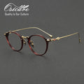 Luxury Designer Eye Glasses Custom Eyewear Acetate OEM Eyeglasses Design Mazzucchelli New Pure Titanium Women Glasses Frames