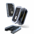 QIANLI Metal Mid-Layer Frame Reballing Stencil BGA CPU IC Tin Planting Platform Positioning Fixture Tools for Iphone X/XS/MAX