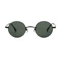 Ultra Light Premium Small Round Titanium Sunglasses Polarized with Gold or Silver Frame Color