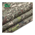 Camo Print 68T 600D PVC Oxford Waterproof Breathable 100% Polyester Anti-Static Woven Fabric for Girls' Luggage Bags Shoes