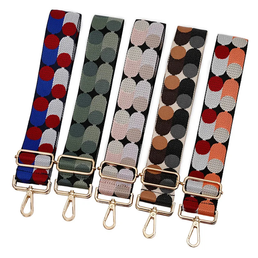 Deepeel ML070 5cm Bag Accessories Handbag Jacquard Shoulder Straps Crossbody Adjustable Bags Strap