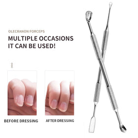 Nail Supplies Manicure Pedicure Tool Customized Logo Cuticle Pusher Nail Cuticle Pusher