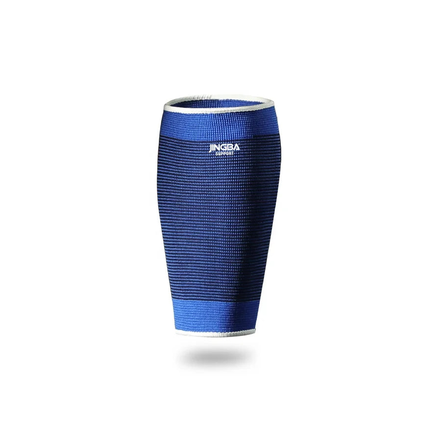 1 Pair VBOSi Elastic Breathable Calf Support Sleeves for Weightlifting Basketball Running