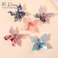 Mi Dairy 11cm Supper Large butterfly Cellulose Acetate Hair Claw Clips 220960