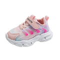 Children Kids Baby Boys Girl Sports Walking Knitting Shoe Upper Casual Led Light Shoes