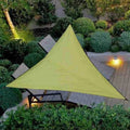 Factory Price 3.6x3.6x3.6M UV Sun Shade Sail Shelter Canopy Garden Patio Pool Awning Waterproof Triangular Camping Picnic Tent