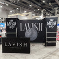 Portable Tradeshow Displays 10X10ft Trade Show Exhibition Booth with Shelves for Advertision