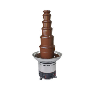 Commercial 110V 220V Stainless Steel Electric Chocolate Fountain Machine 4 Layer Tabletop CE Certified