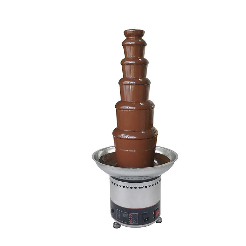 Commerical 110V 220V Chocolate Fountain Machine Electric Chocolate Waterfall Fountain  Machine 4 Layer