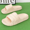 BreezeStep Women's Open Toe Summer Slides Anti-Slip EVA Outsole Flat Sandals Home Designers Shoes with Comfortable Footwear
