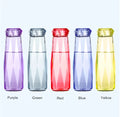 500ml Hot Sale Custom Crystal Transparent Colorful Gift Cups Sublimation Drinking Glass Bottle Water