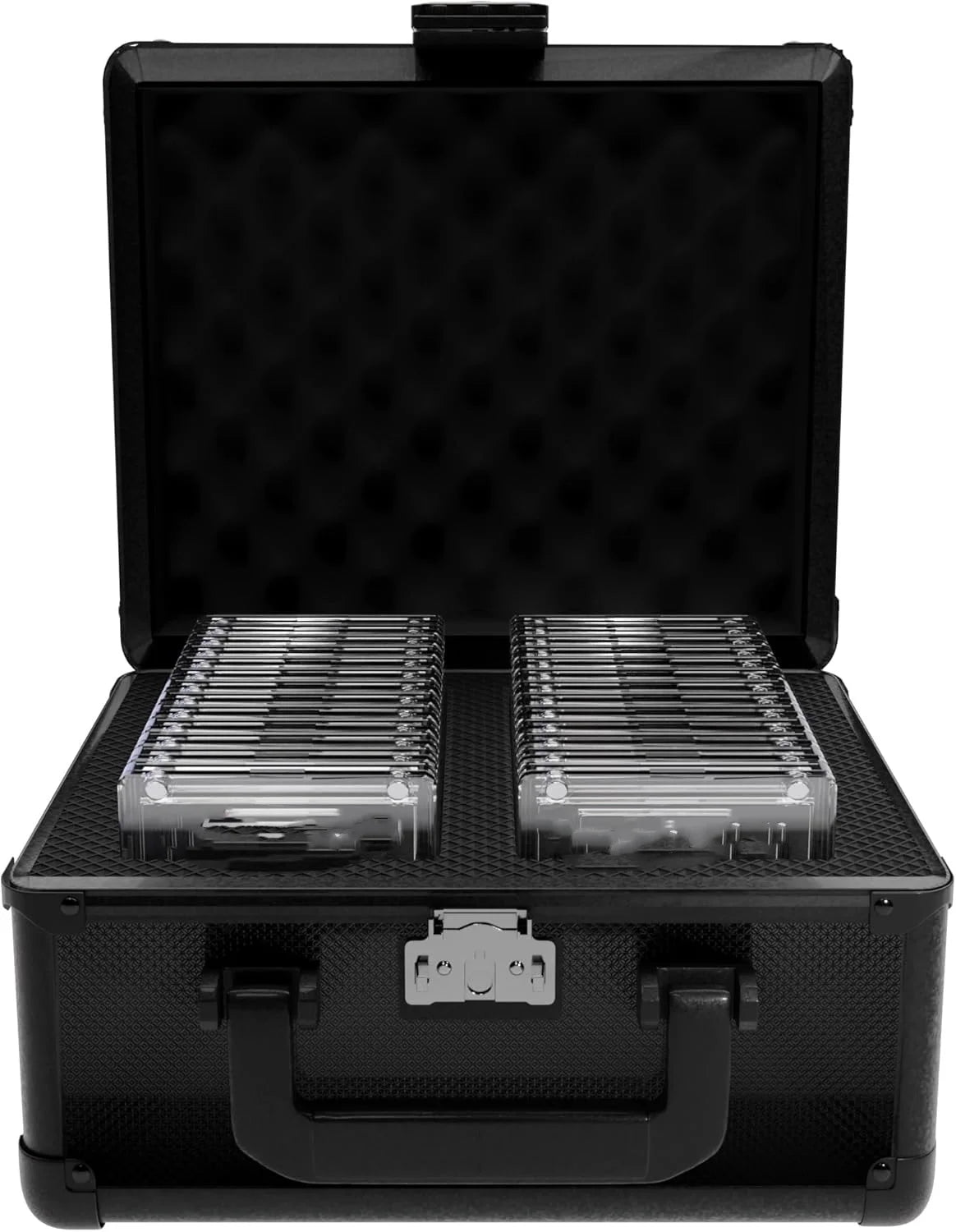 Simple Style Portable and Durable Slab Case 2-Row Graded Card Case
