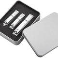 Stainless Steel Metal Case  Nail Clippers Manicure