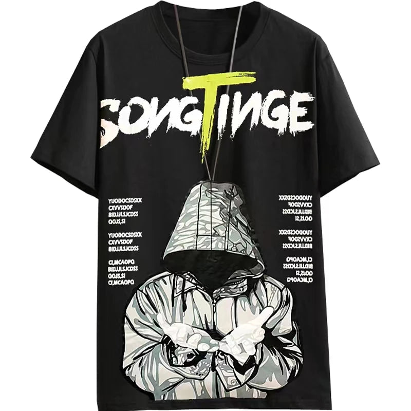 Lidong Custom Wholesale Plus Size Men's Printing Graphic Oversized Cotton T-Shirt Breathable Oversized T-shirts