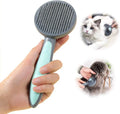 Cat Dog Grooming Brush Dog Cat Slicker Brush Pet Hair Remover Self Cleaning Shedding Brush Massage Combs