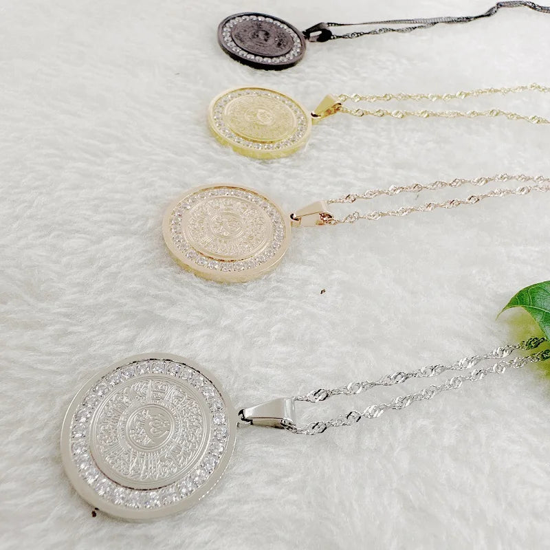 Inspire Jewelry Top Selling Fashion Jewelry Islamic CZ Necklace Islamic Jewelry Wholesale and Custom for EID