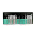 XCS XCS-Z010 OEM 3.17mmx45mm Abrasive Tools Shank Electroplated Diamond Mount Point Conical Set for Carving