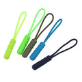 Wholesale Custom Logo Nylon Zipper Slider Soft PVC Rubber Silicone Zipper Puller Slider for Bags Garments Sportswear Backpack
