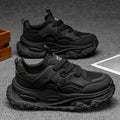 MC512 Men's Shoes Breathable Mesh Casual Walking Shoes with Hidden Height Increase Youth Running Shock-Absorbing Sports Shoes
