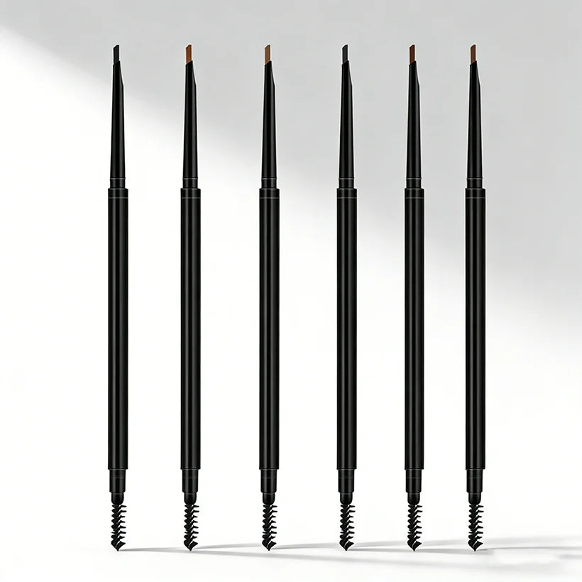 OEM Natural Waterproof and Long-Lasting Eyebrow Pencil Chemical-Based Stick for Eye Use Without Label