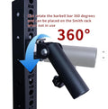 Heavy Duty T-Bar Row 360 Swivel Landmine Attachment - T-Bar Row for 2-Inch Bars Home Gym Strength Training Accessory