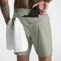 2023 Summer New Gym Jogging Exercise Shorts Men's Sports Fitness Quick-drying Multiple Pockets Running Shorts
