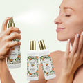 Custom Formula Facial Spray Paraben-free Nourishing & Skin Revitalizer and Orange & Hyaluronic Acid Moisturizing Spray for Face
