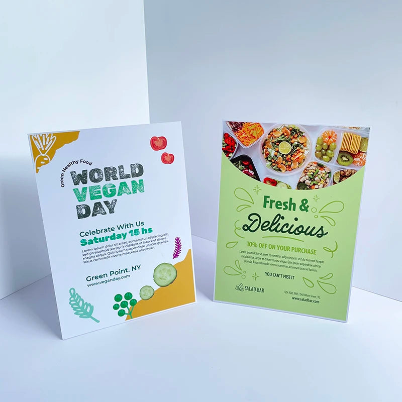 Indoor Plastic Sign Stand up Board Digital Sign Boards for Advertising