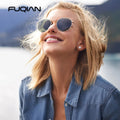 Wholesale 3447 Unisex Vintage Round UV400 Sunglasses Gold and Gray Metal Frame for Women and Men