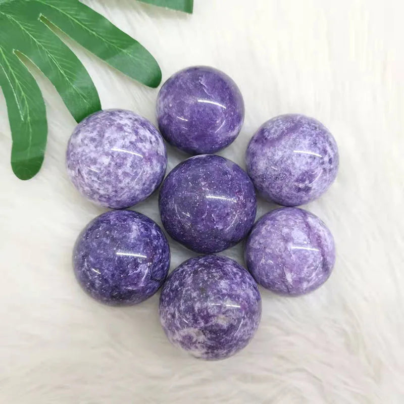 Wholesale High Quality Natural Lepidolite Healing Crystal Sphere for Decoration