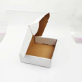 Eco-Friendly White Paper Cardboard Storage Box Embossed Airplane Shape Glossy Lamination Vanishing Packaging Shipping Mailer