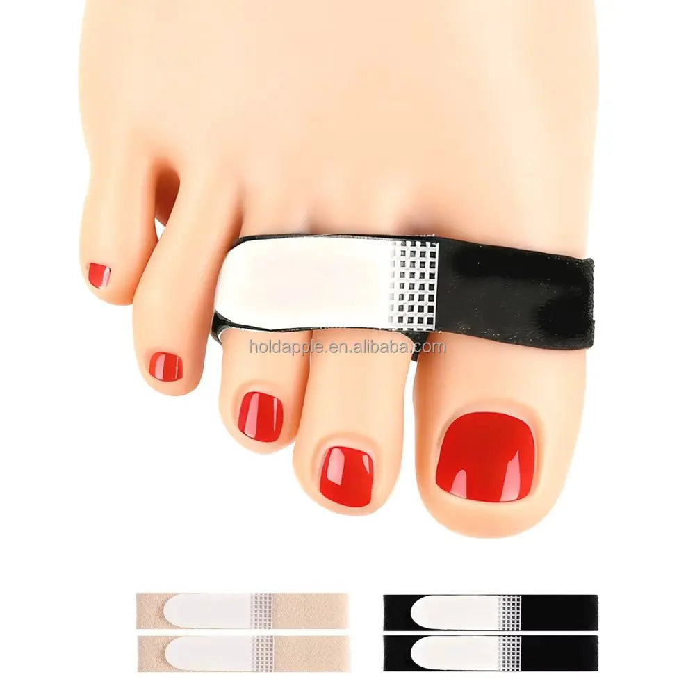 Insole Adjustable Hammer Toe Straightener Corrector Splint Broken Toe Wraps Brace Orthopedic Separator Bandages Toe Strap Wrap