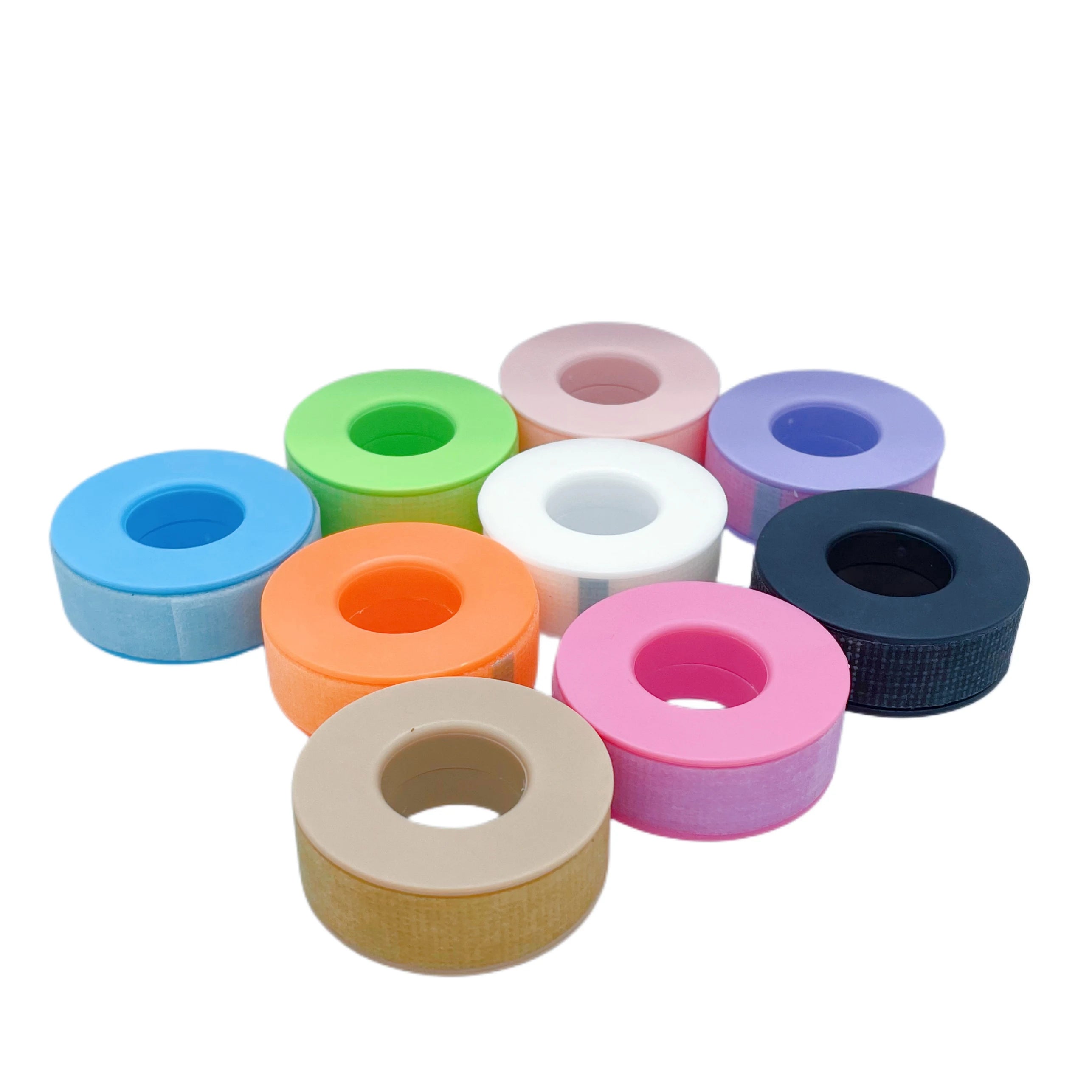 High Quality Colorful Medical Skin Sensitive Silicone Gel Lash Tape for Eyelash Extensions