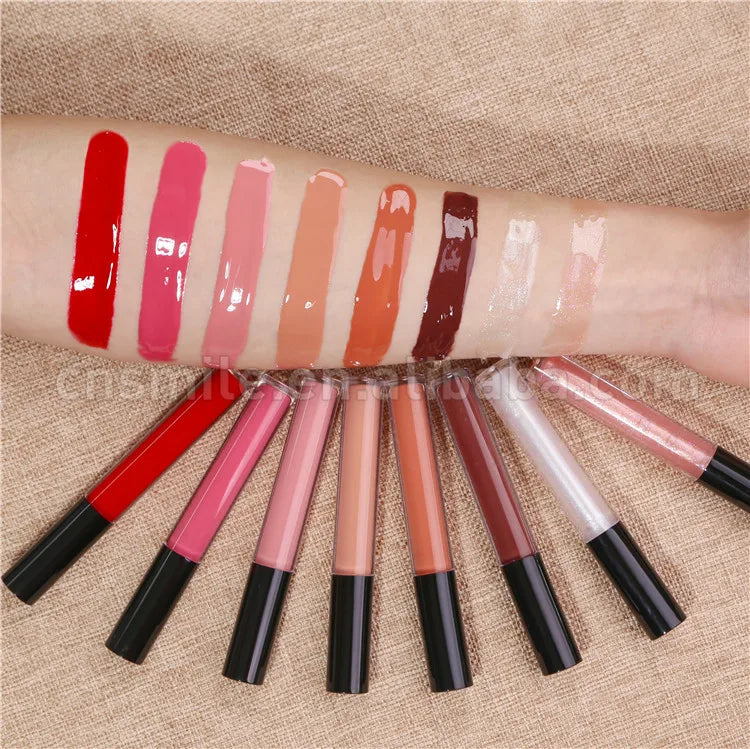 OEM High Quality Makeup Wholesale Vegan Lip Gloss Cruelty Free High Shimmer Lip Gloss