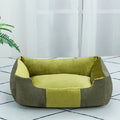 Classic Style Dog Sofa Bed Calming Orthopedic Pet Protector Waterproof Cover Oxford Fabric Upholstered Design Comfortable Print