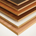 Low Price 18mm Wooden Grain Melamine Face MDF Board From Furniture