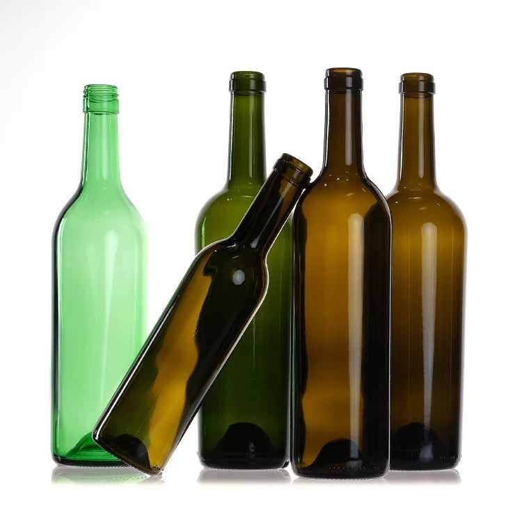 250ml 375ml 500ml 750ml 1000ml  Glass Bottle for Different Weight and Printing Design on the Bottle Surface