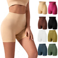 Women Fitness Yoga Exercise Running Shorts Seamless Short Biker Short