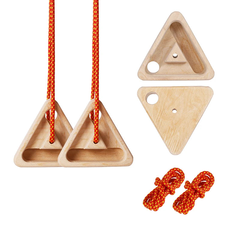 ProCircle Rock Climbing Training Hangboard Holds Wooden Finger Strength Trainer