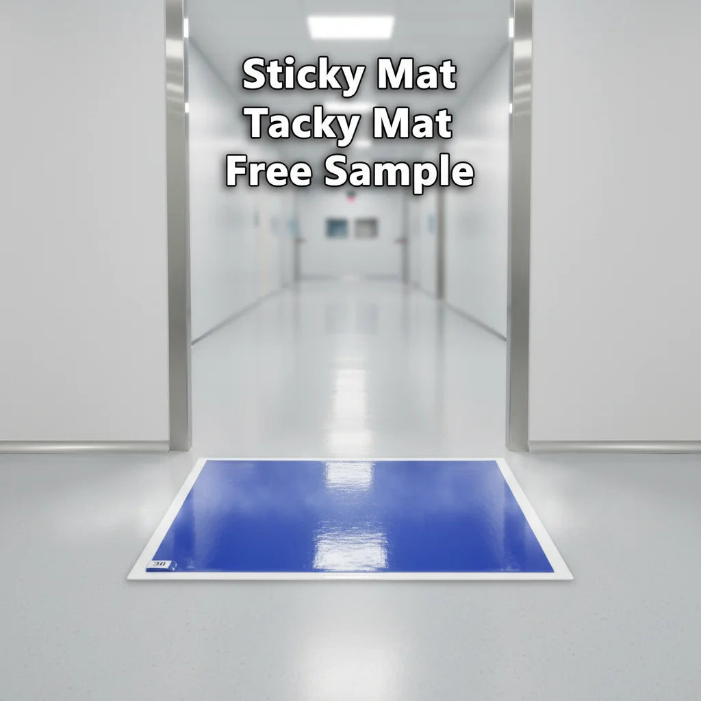 Blue 30 Layers Sticky Mat Adhesive Mat Peel-off Mat  Cleanroom Mat  Tacky Floor Mat  Disposable Sticky Mat Multi-layer Tacky Mat