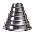 Stainless Steel Small Medium Large Cat Pet Dog Food Bowl