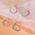 Handmade Nylon Cord String Rope Woven Friendship Bracelet Women Bracelets Jewelry
