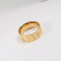 Joolim High End 18K Gold Plated 12 Birth Flower Band Rings for Women Finger Ring 2022