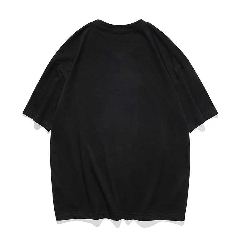 Premium Cotton Blank Streetwear OEM Custom Logo Oversize Heavyweight Plain Oversize TShirt