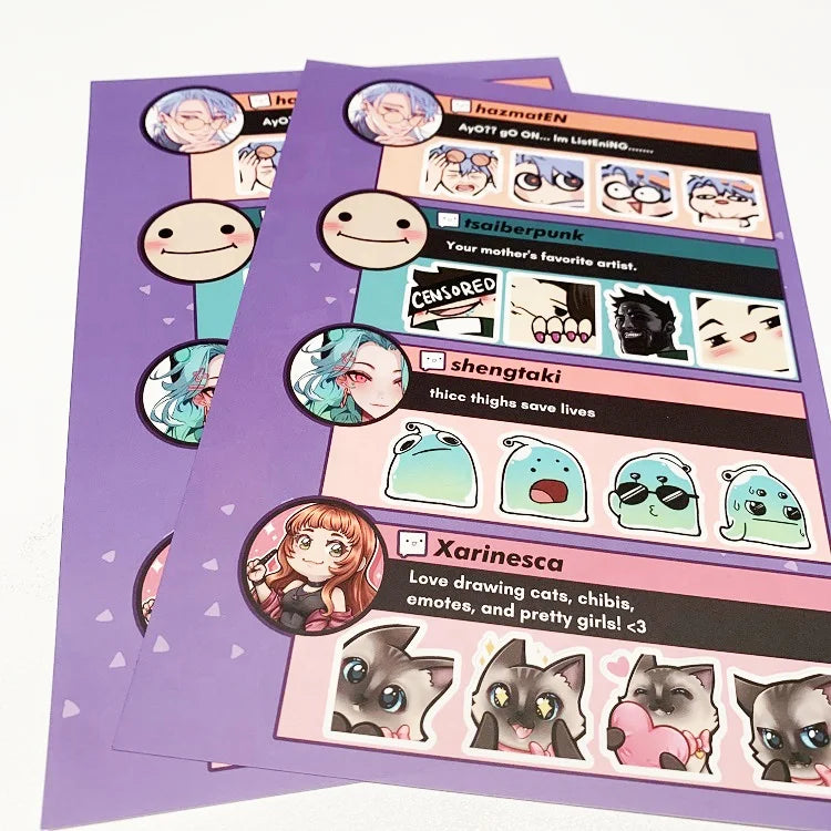 Custom Deco Glitter Transparent 5 Coin Sticker Sheets Foil Holo Weekly Happy Planner Kiss Cut Sticker for Decoration