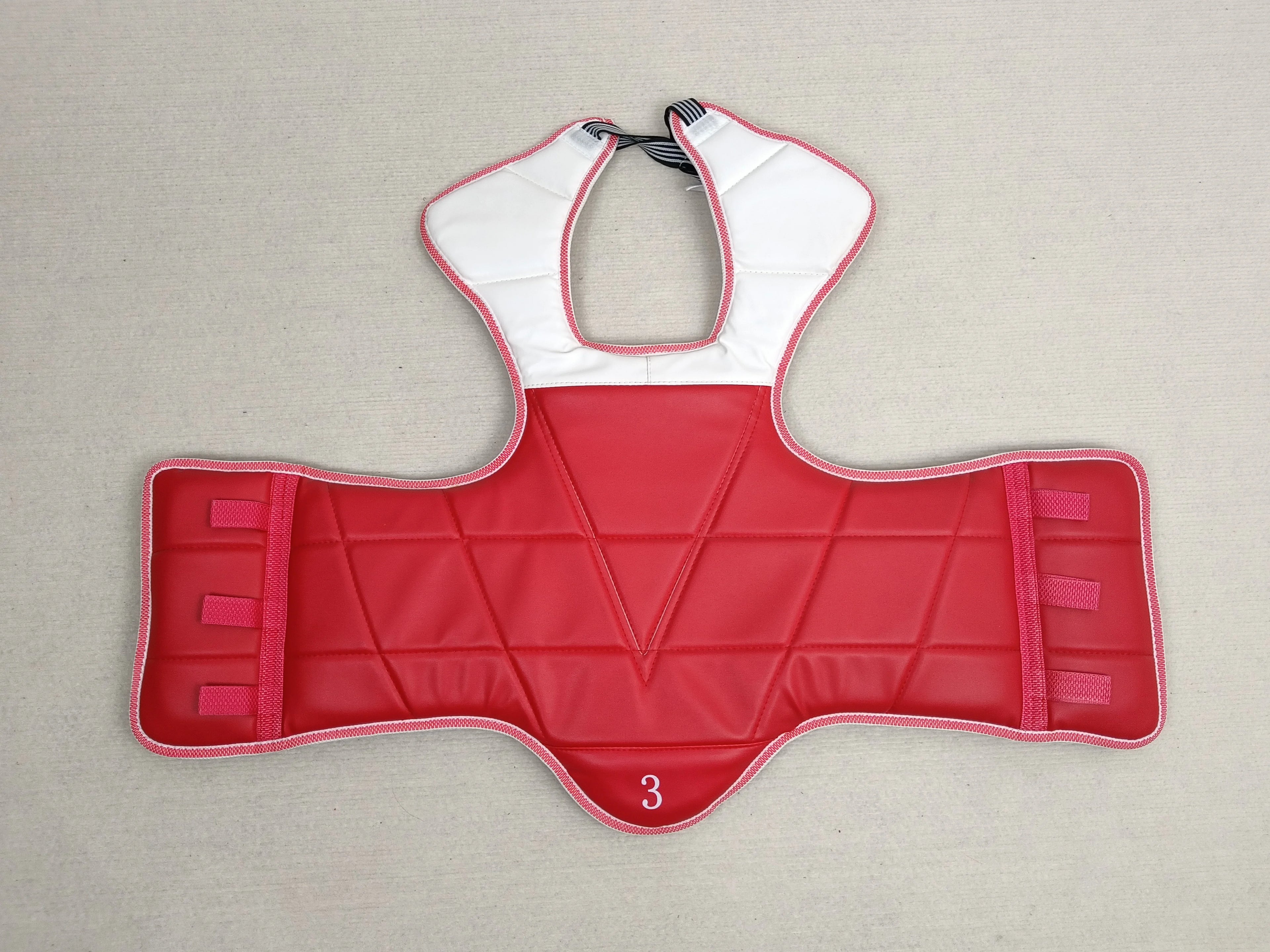 Factory Wholesale Martial Arts Protective Vest Chest Guard for Taekwondo