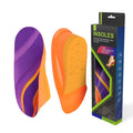 Half Height Increase Elevator Shoes Insole Pu Breathable Height Increase Shoe Insoles
