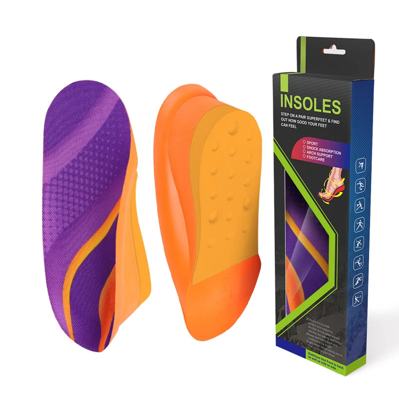 Half Height Increase Elevator Shoes Insole Pu Breathable Height Increase Shoe Insoles