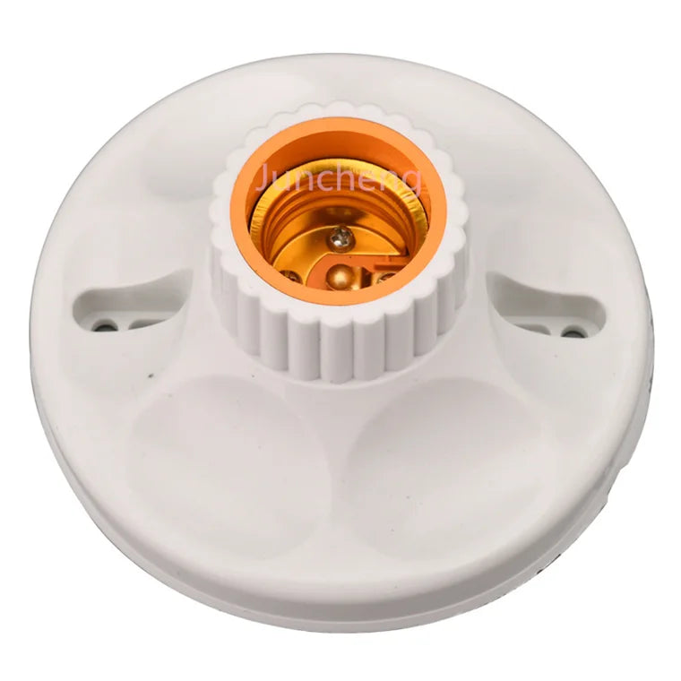 Small 3d Reading Nordic Lamp Lamp Bases Plastic Lampholder E14 Lamp Socket Base Conversion Holder